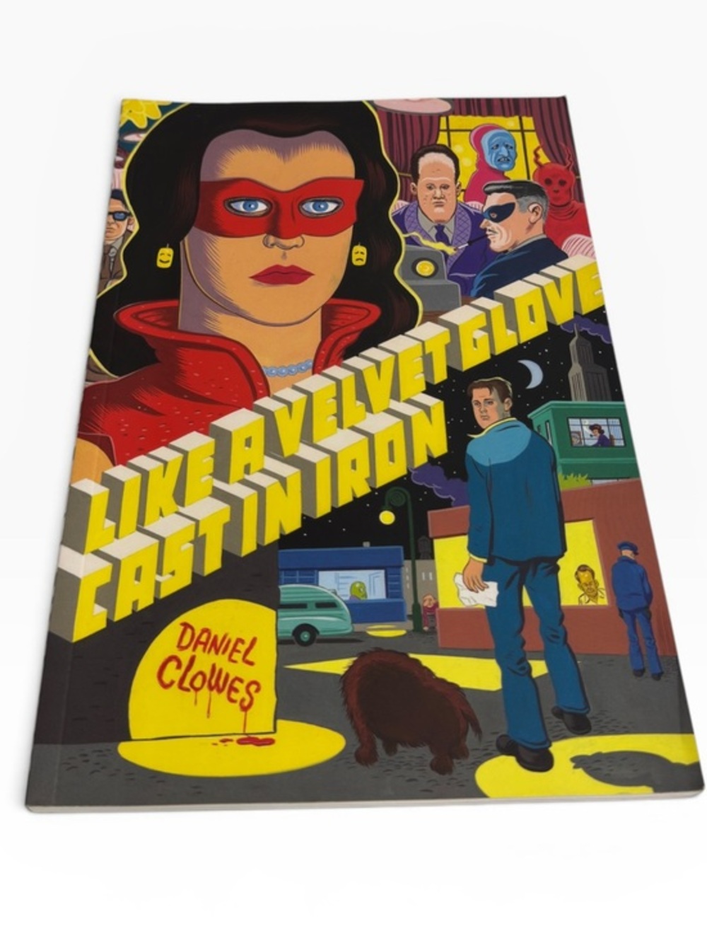 Like a Velvet Glove Cast in Iron Daniel Clowes Fantagraphics Graphic Novel TPB